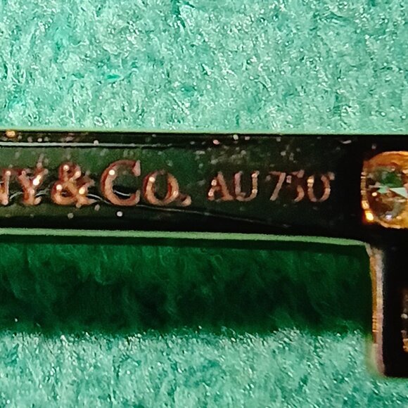 Tiffany & Co. 18K Rose Gold DIamonds Fleur de Lis Key Pendant - Picture 13 of 13